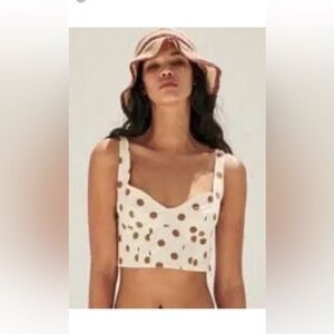 Zara - Crop Top with side zipper top